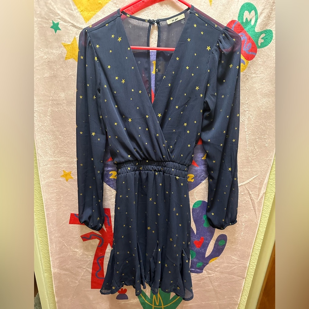 Blue star dress